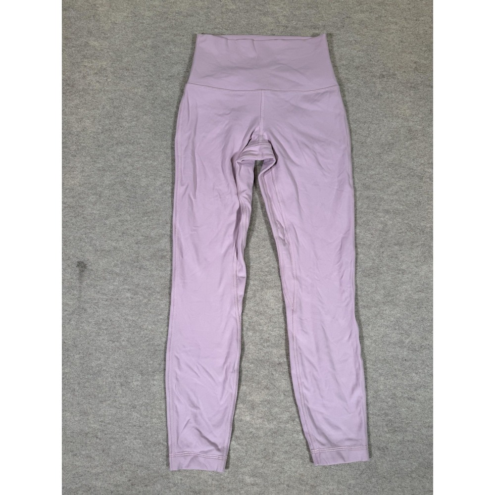 Lululemon Leggings Womens 4 Purple High Rise Ankle Yoga Athletic Gym Tight